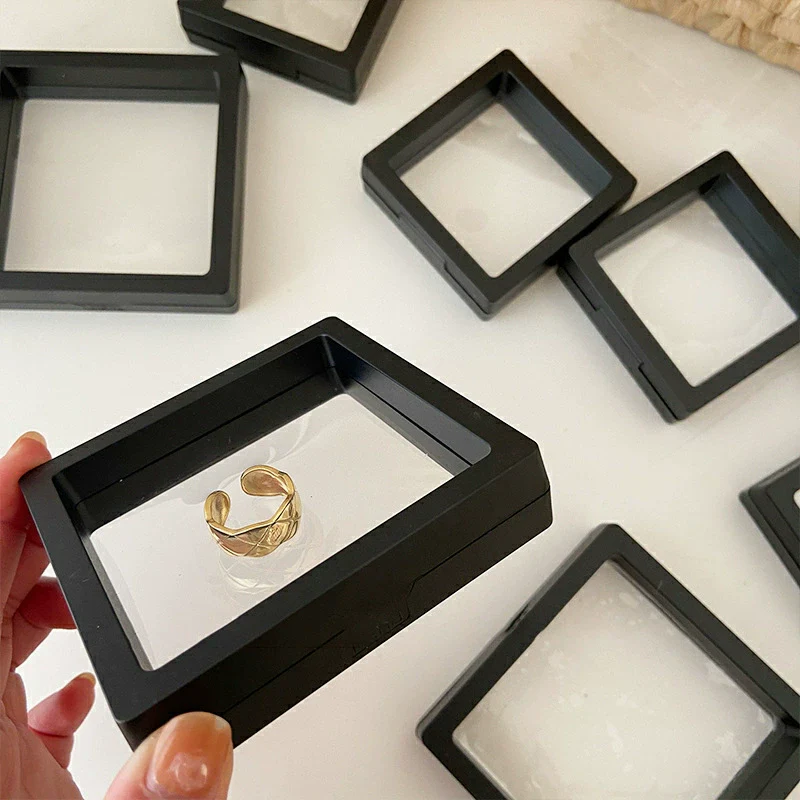 Jewelry Box Composite Materials Antioxidation Sealed Storage For Ring Necklace Earrings - Image 4