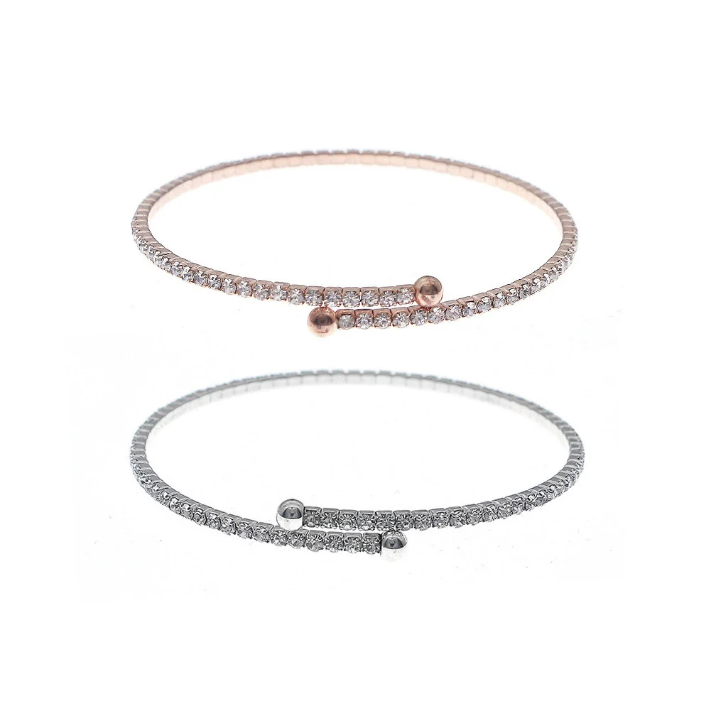 Jewelry Bracelet Rhinestone Cross Trendy Fine Allmatch Elastic - Image 4