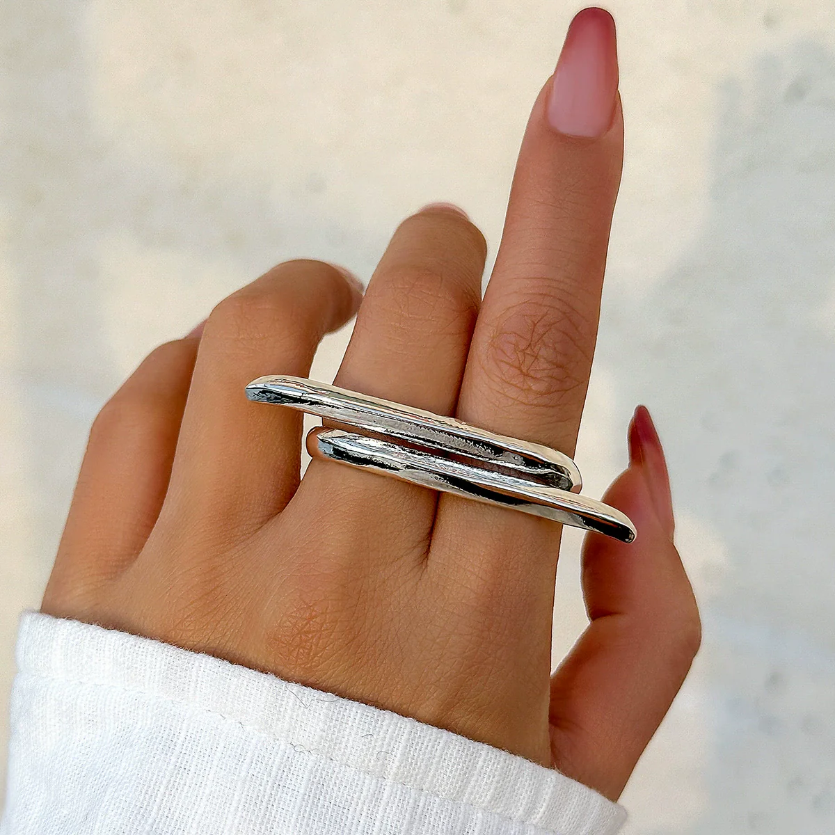 Jewelry Butterfly Knuckle Ring Alloy Bow Electroplated - Image 14