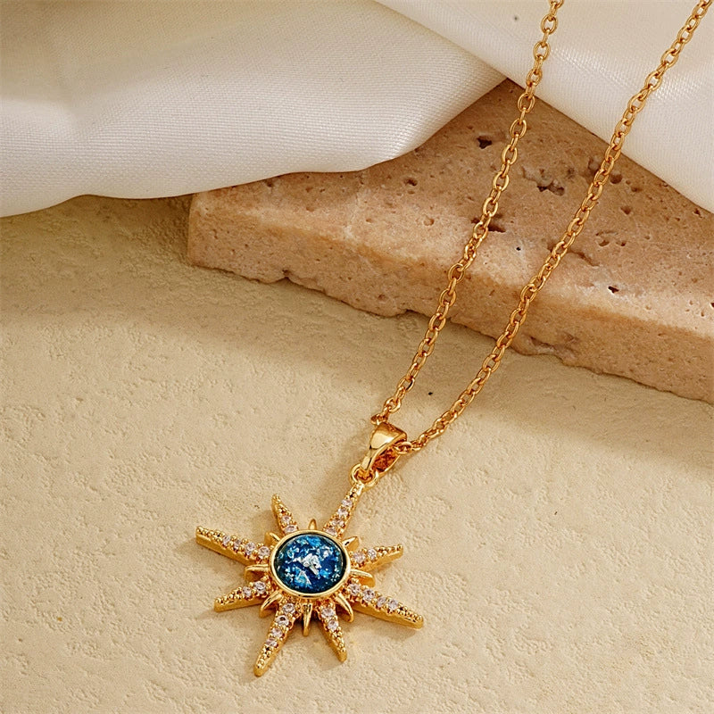 Jewelry Copper Ochain Necklace Women's Light Luxury Titanium Steel Electroplating Design - Image 3