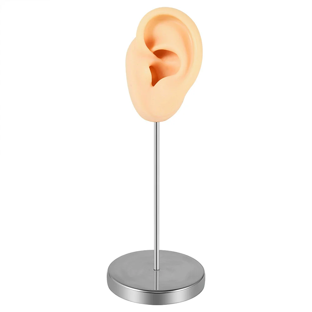 Jewelry Ear Silicone Display Model Metal Bracket Earrings With Personality Geometric Style - Image 6