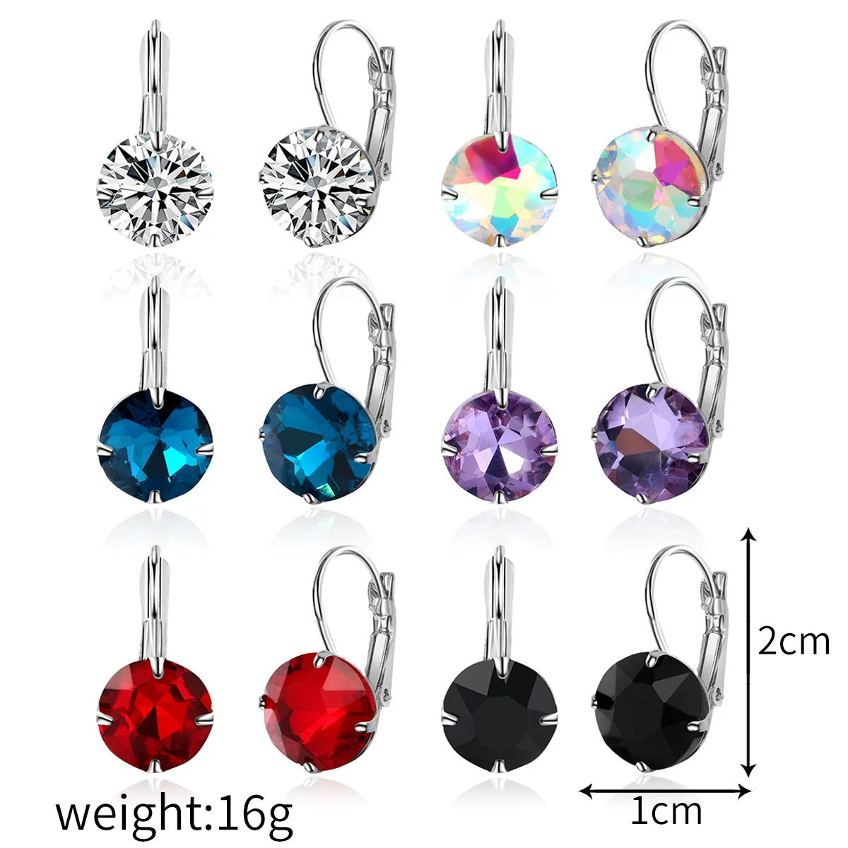 Jewelry Imitation Pearl Geometric Insects Peach Heart Electroplated Pendant Ear Buckle For Women - Image 5