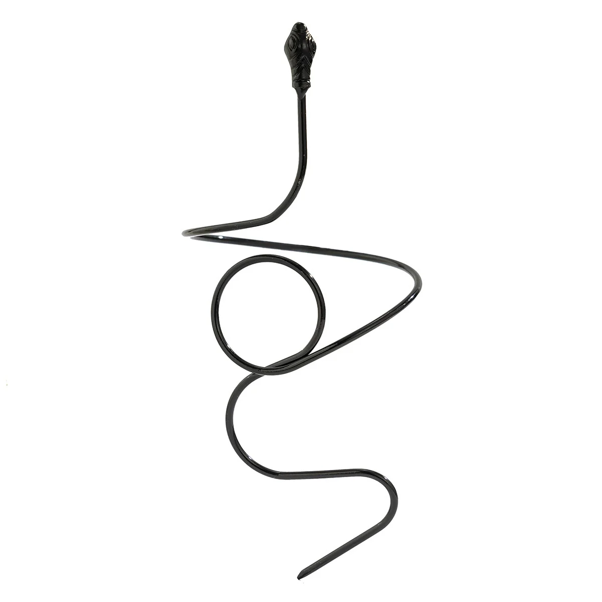 Jewelry Iron Twisted Snakeshaped Exaggerated Hollow Bracelet Leg Chain Geometric Electroplating Women's - Image 5