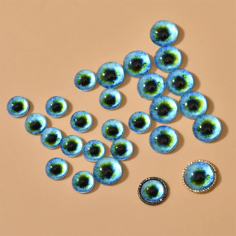 Jewelry Material Plastic Resin Dripping Glue Baroque Crystal Eyes Hemp Wreath Sparkling Accessories - Image 16