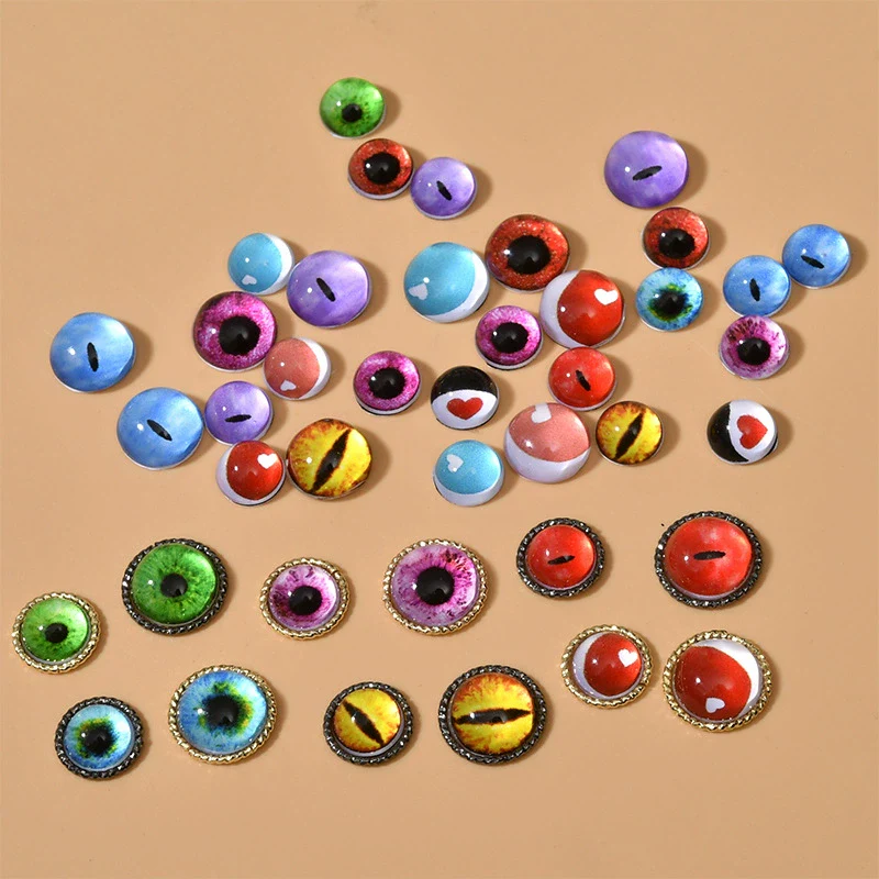 Jewelry Material Plastic Resin Dripping Glue Baroque Crystal Eyes Hemp Wreath Sparkling Accessories - Image 3