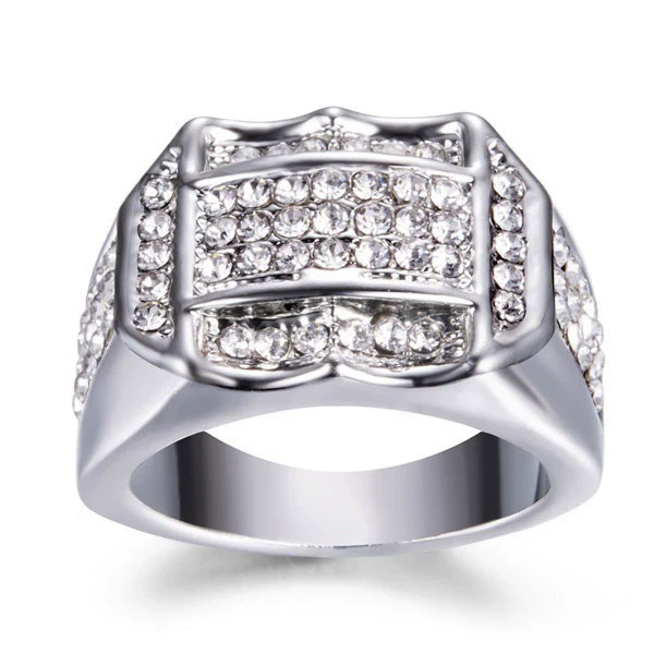 Jewelry Men's Ring Alloy Electroplating - Image 4