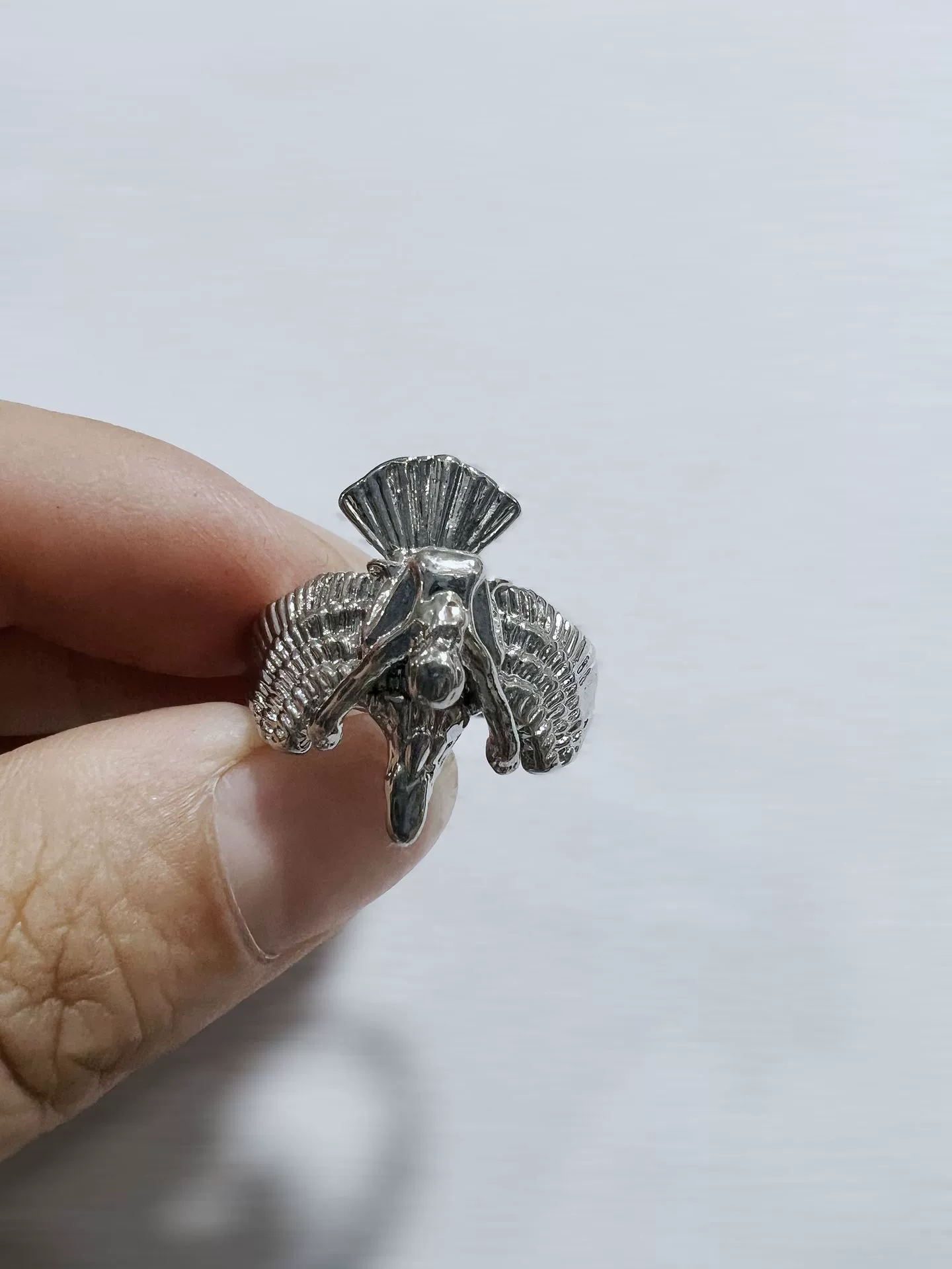 Jewelry Metal Ring With Flying Eagle Cartoon Characters Unisex Electroplated - Image 7