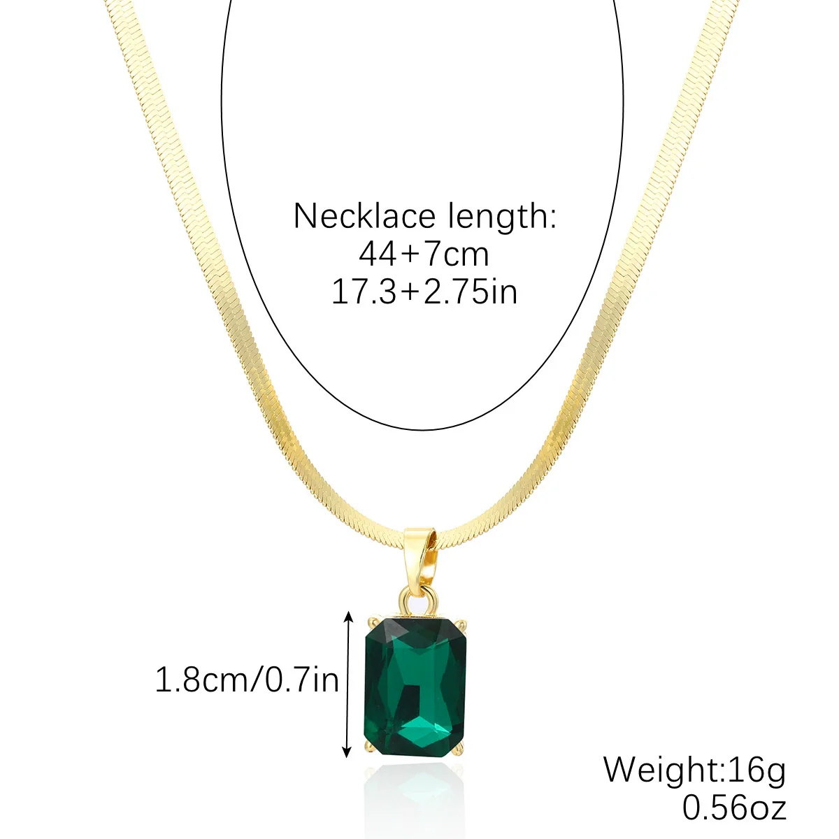 Jewelry Metal Snake Bone Chain With Wave And Geometric Pattern Electroplated For Women - Image 14