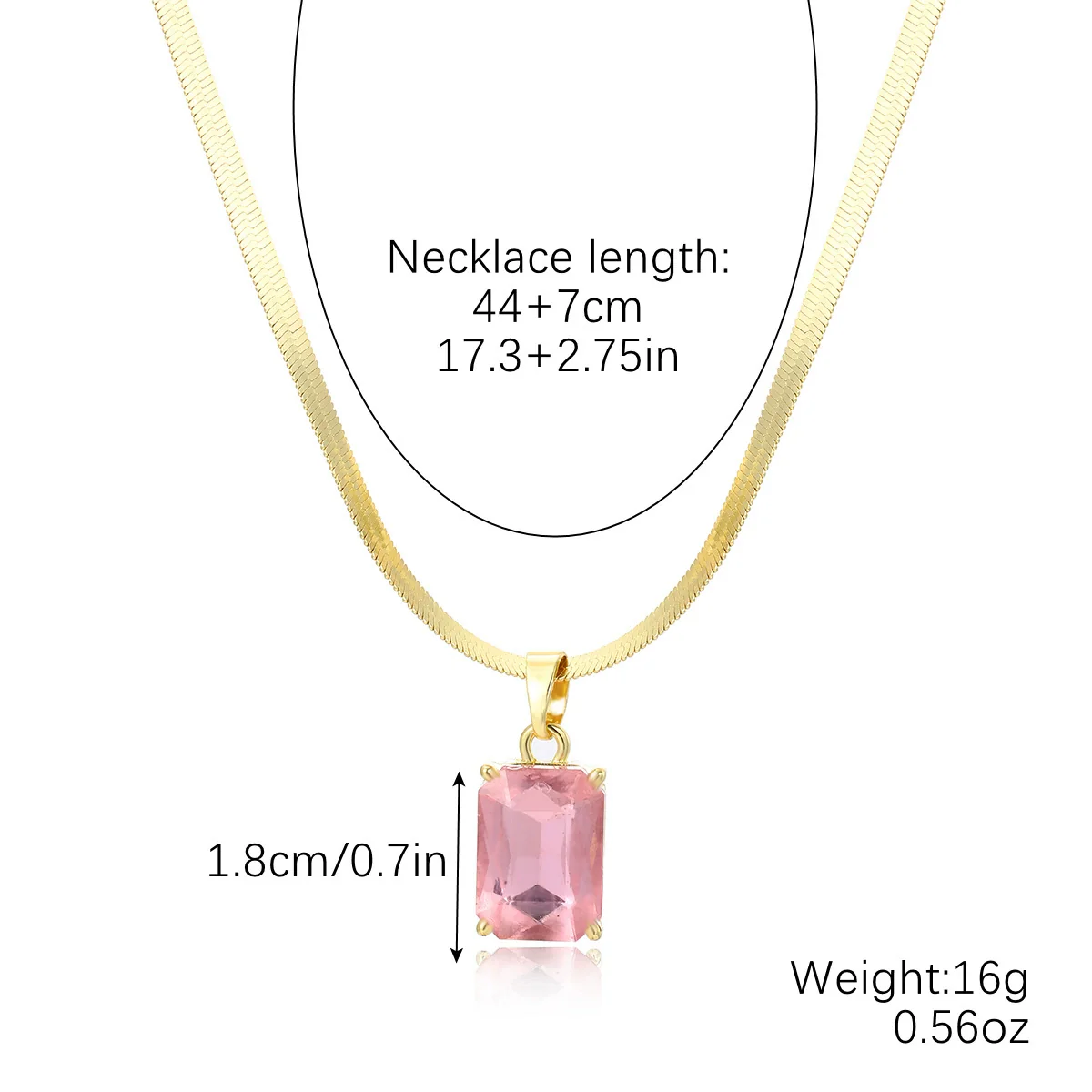 Jewelry Metal Snake Bone Chain With Wave And Geometric Pattern Electroplated For Women - Image 16