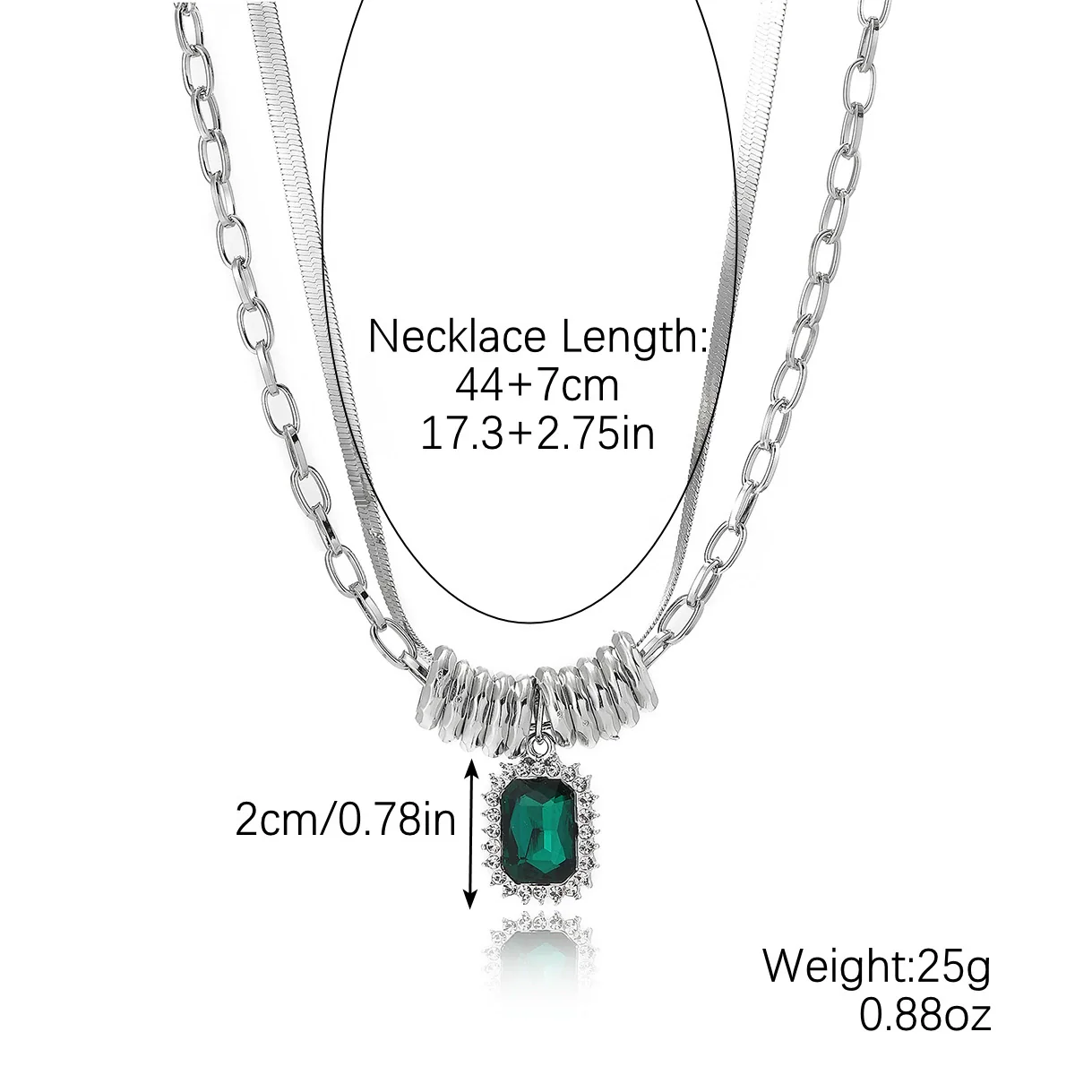 Jewelry Metal Snake Bone Chain With Wave And Geometric Pattern Electroplated For Women - Image 17
