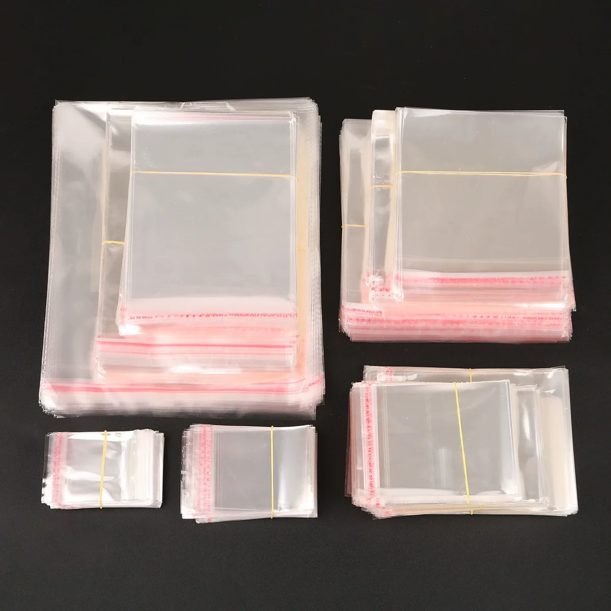 Jewelry Packaging Bags Transparent Opp With Printing For Earrings Bracelet Necklace - Image 4