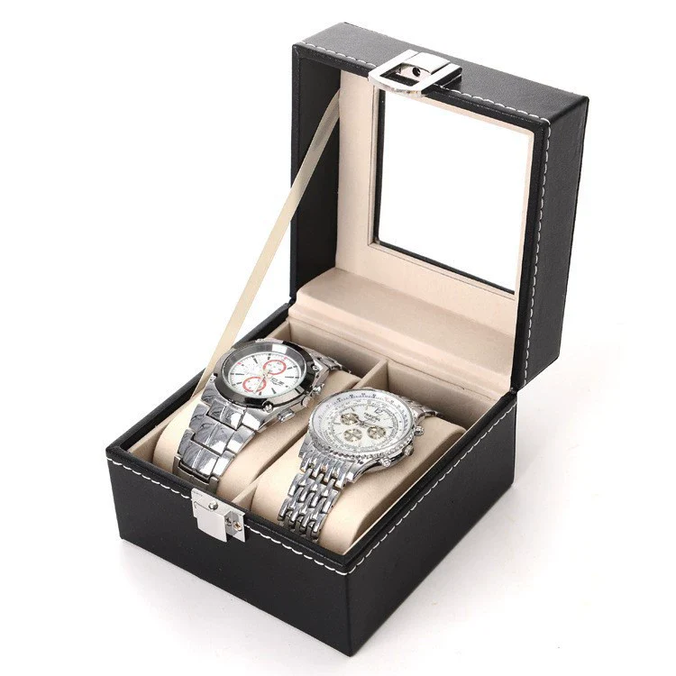 Jewelry Packaging Box Pu Material Pinhole Pattern Antique - Image 9