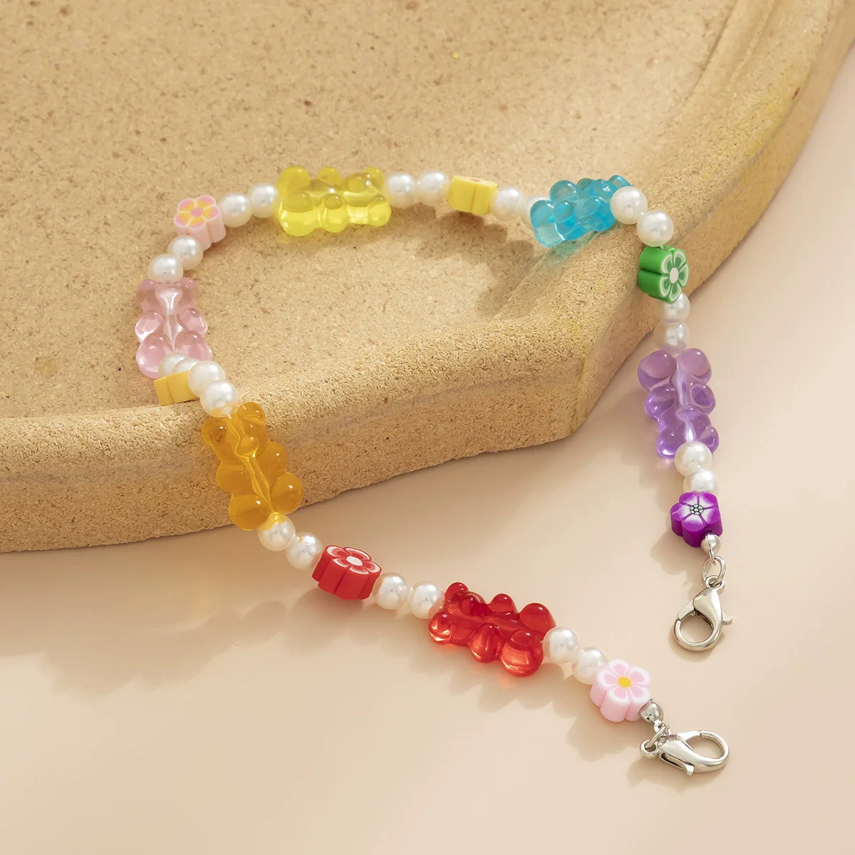 Jewelry Plastic Resin Geometric Women's Soft Pottery Shoe Chain - Image 4
