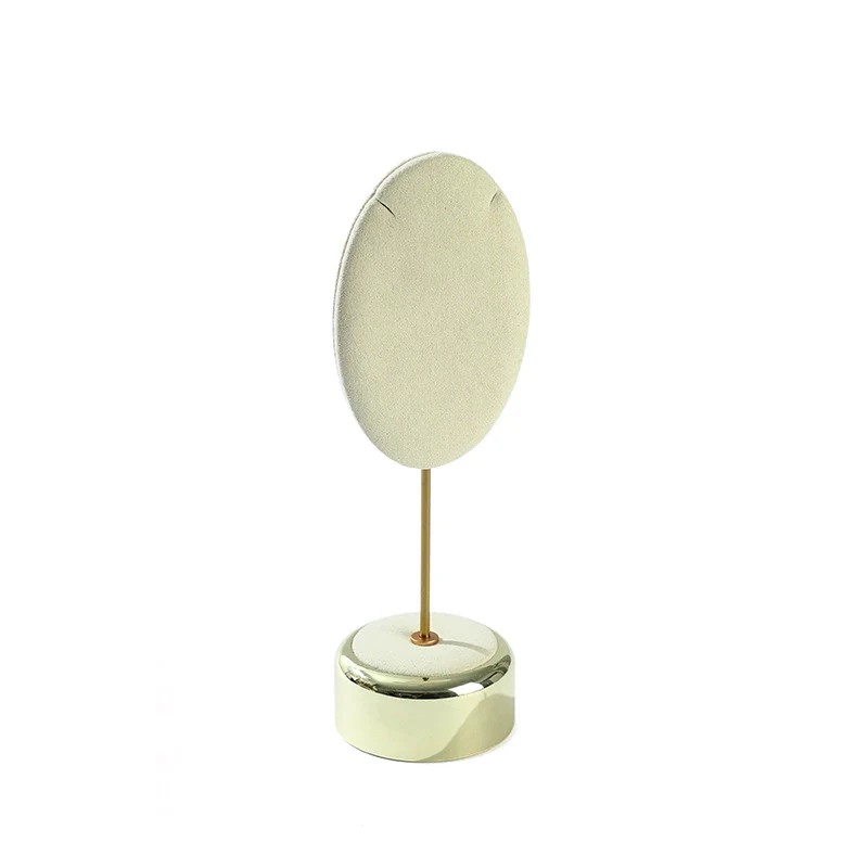Jewelry Rack Metal And Super Fiber Highend Splicing Style For Ring Necklace Bracelet Pendant - Image 4