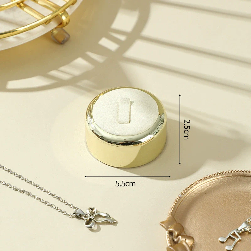 Jewelry Rack Metal And Super Fiber Highend Splicing Style For Ring Necklace Bracelet Pendant - Image 6