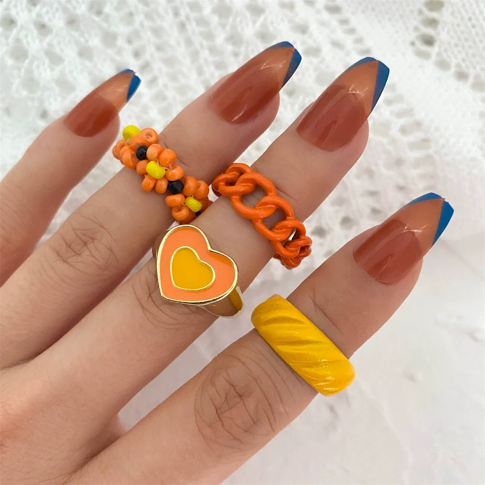 Jewelry Ring Alloy Geometric Electroplating Personality Open Ring For Men - Image 18