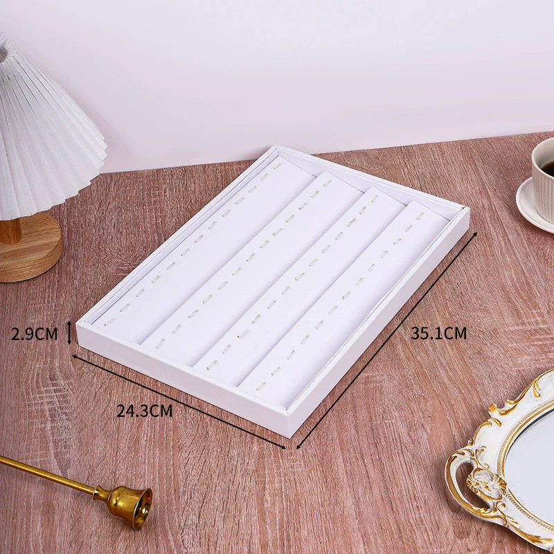 Jewelry Storage Display Tray Pu Leather High Sense - Image 10