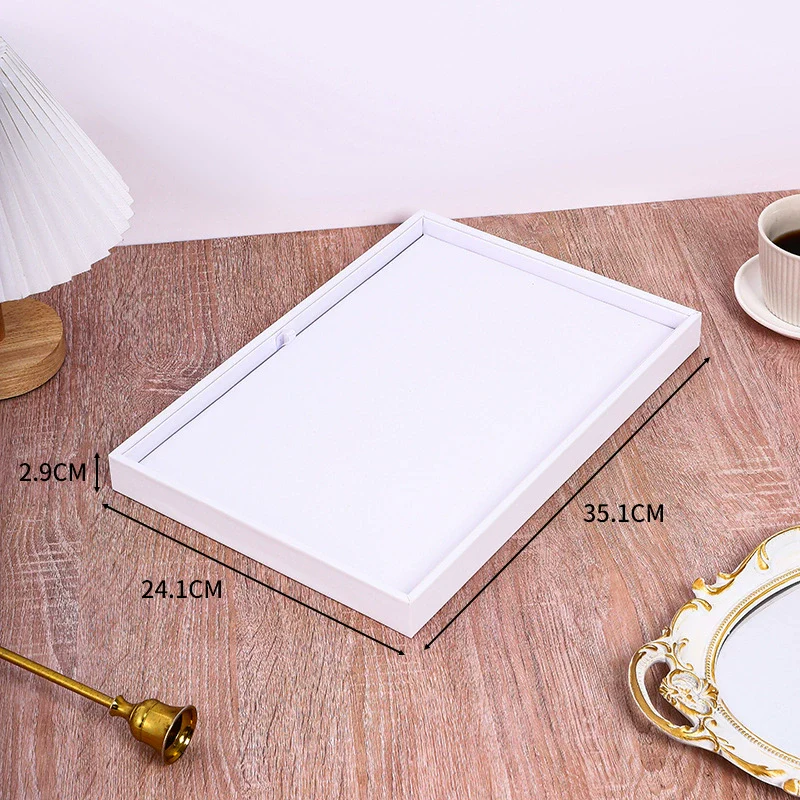 Jewelry Storage Display Tray Pu Leather High Sense - Image 14