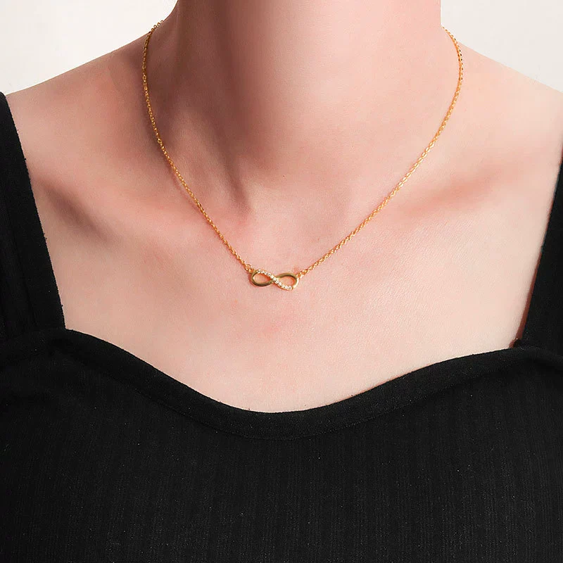 Jewelry Suit Copper Geometric 8Shaped Electroplated - Image 2