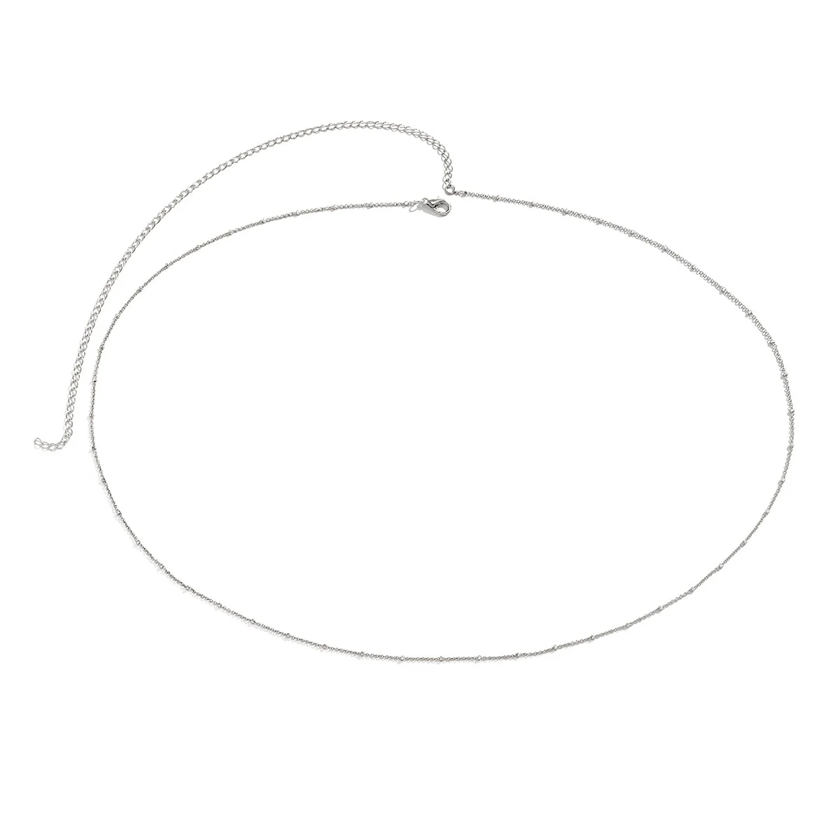 Jewelry Waist Chain Copper Thin Chain Simple Geometric Style - Image 5