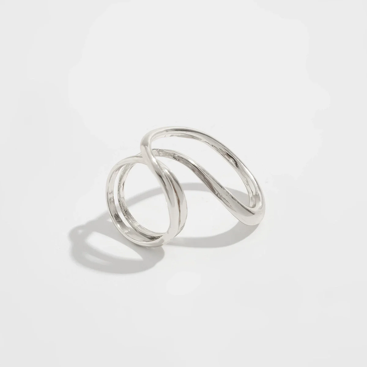 Jewelry Zinc Alloy Exaggerated Leaves Winding Opening Bracelet Electroplating - Image 13