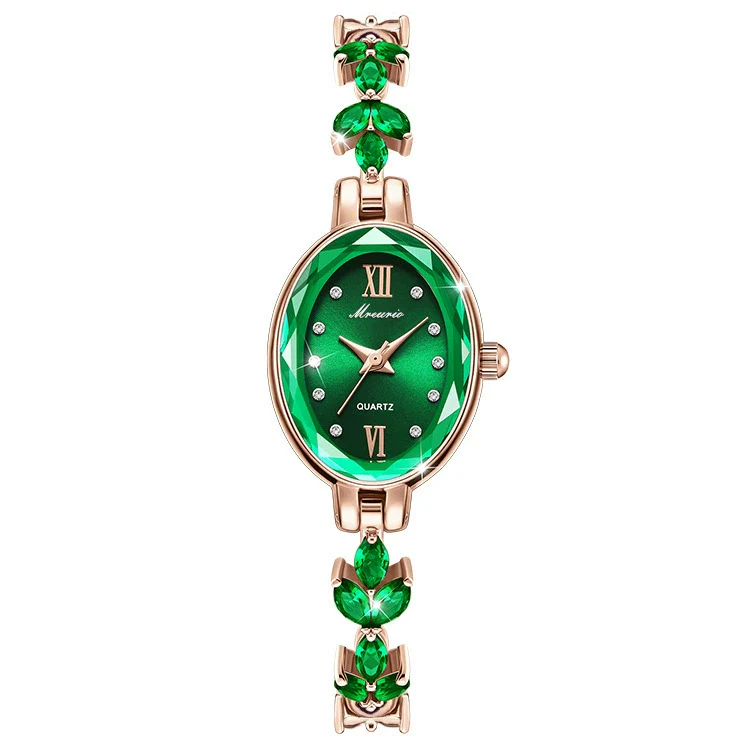 Ladies Alloy Oval Quartz Watch With Fashionable Style - Image 7