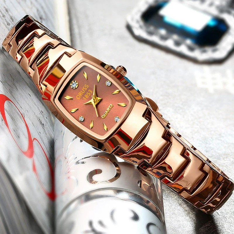 Ladies Alloy Round Dial Luminous Waterproof Leisure Watch - Image 12