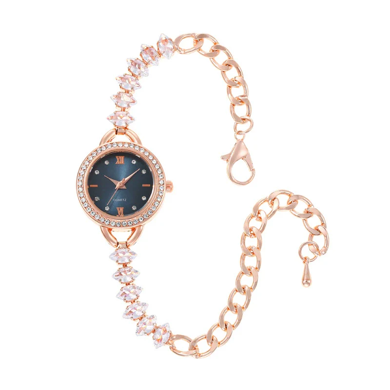 Ladies Alloy Watch With Round Dial And Lobster Clasp Fashionable Style - Image 4