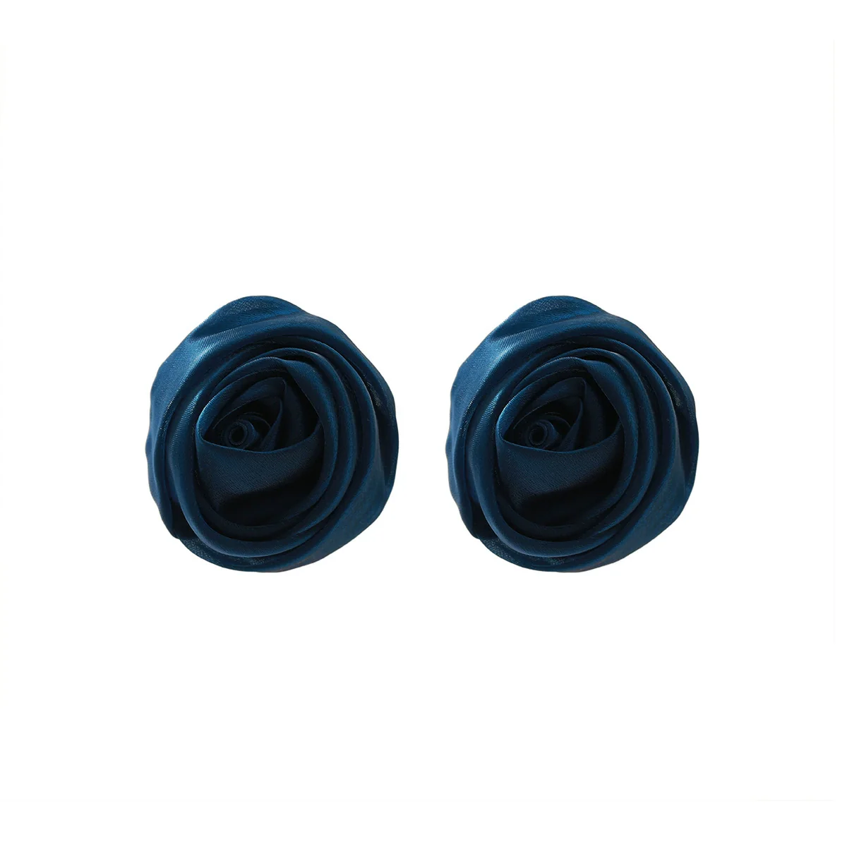 Ladies Fashion Hand Knitted Mixed Materials Flowershaped Earrings And Wrist Flowers - Image 11