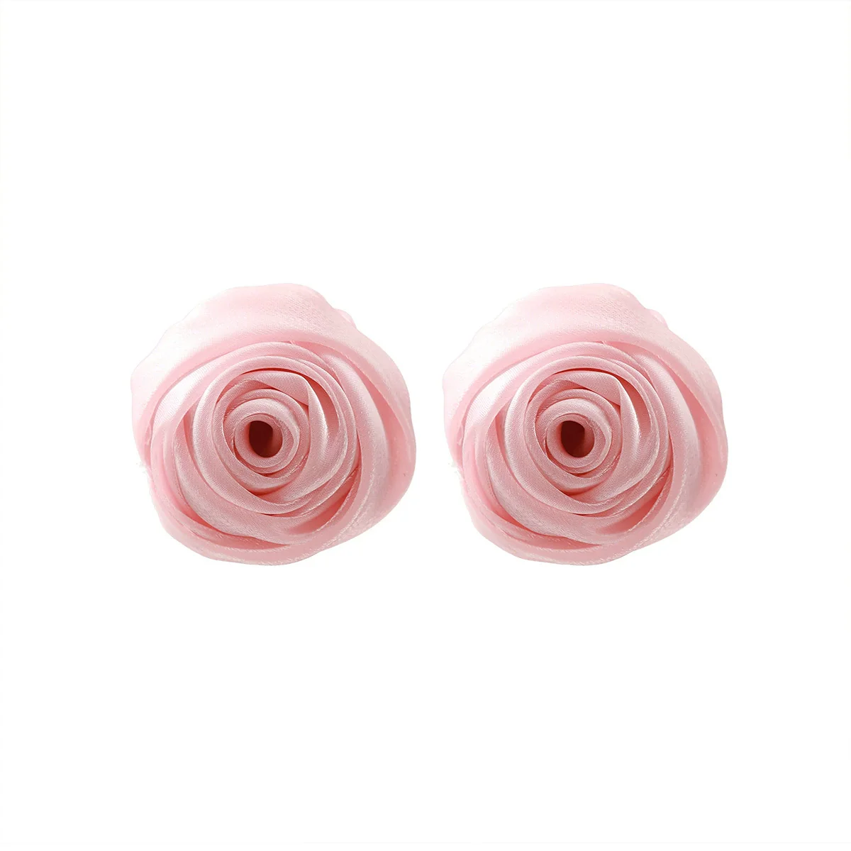 Ladies Fashion Hand Knitted Mixed Materials Flowershaped Earrings And Wrist Flowers - Image 8
