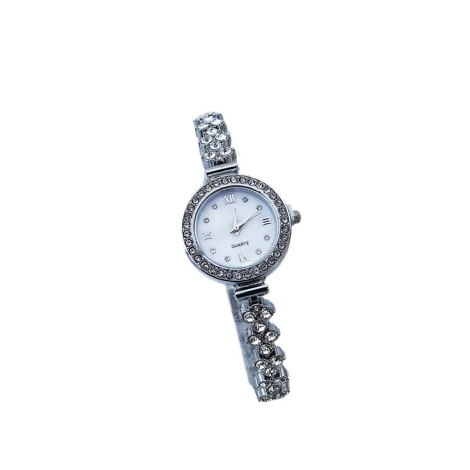 Ladies Fashionable Alloy Bracelet Watch With Round Dial And Spiral Crown - Image 5