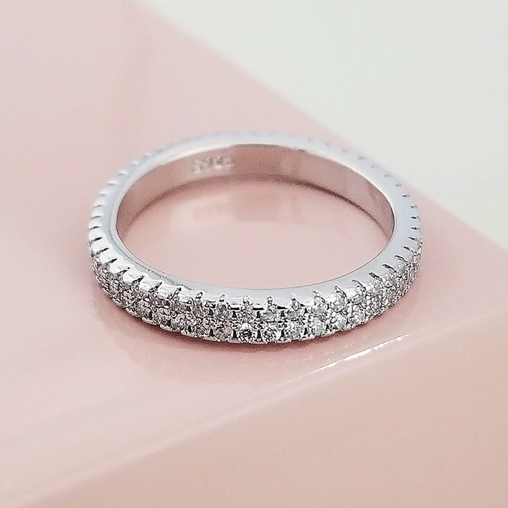 Ladies Plain Ring Copper Geometric Electroplated - Image 4