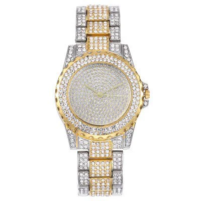 Ladies Watch Alloy Steel Strip Round Dial Fashion Quartz Watch - Image 3