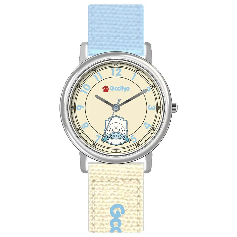 Leisure Quartz Watch Alloy Material Round Dial Cartoon Puppy Style - Image 10