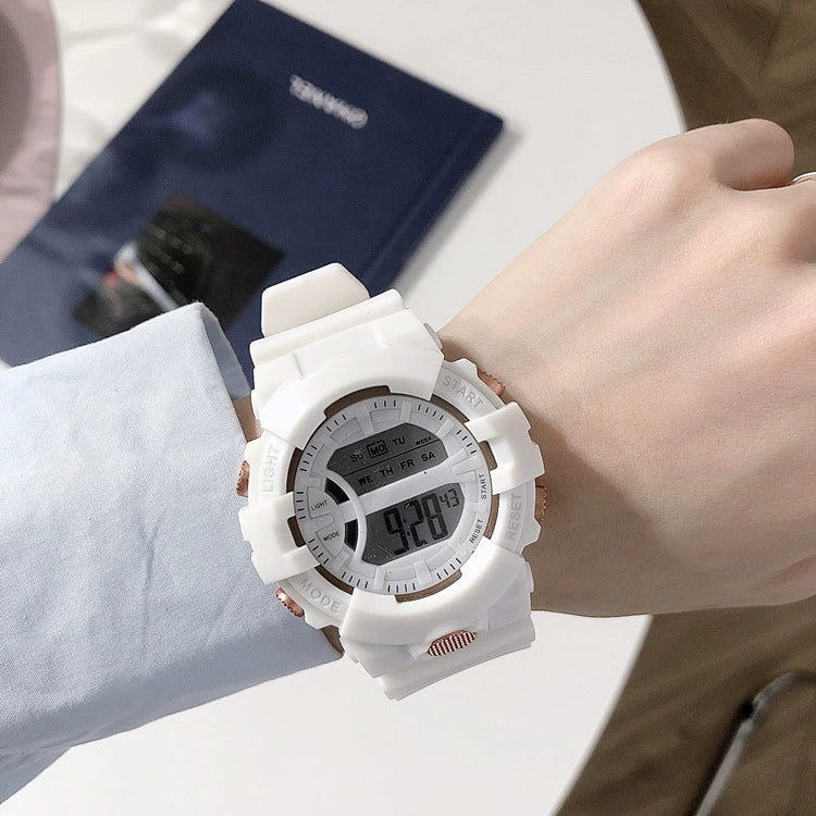 Leisure Sports Unicorn Electronic Watch Digital Display Silicone Case And Strap Plastic Mirror For General Gender - Image 3