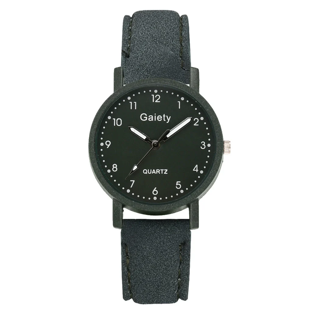Leisure Style Alloy Case Canvas Strap Round Dial Women's Watch - Image 9