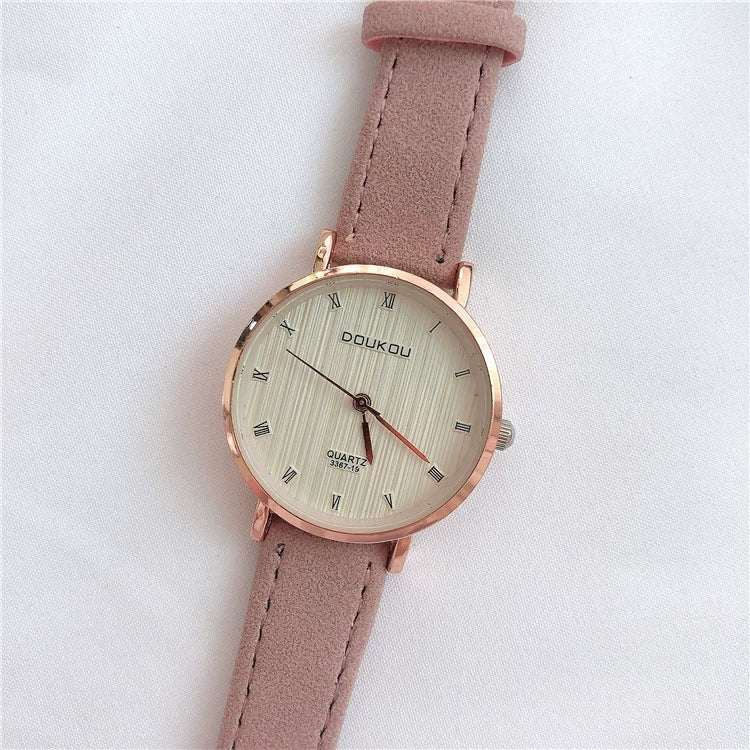 Leisure Style Alloy Case Ordinary Glass Mirror Women's Watch - Image 12
