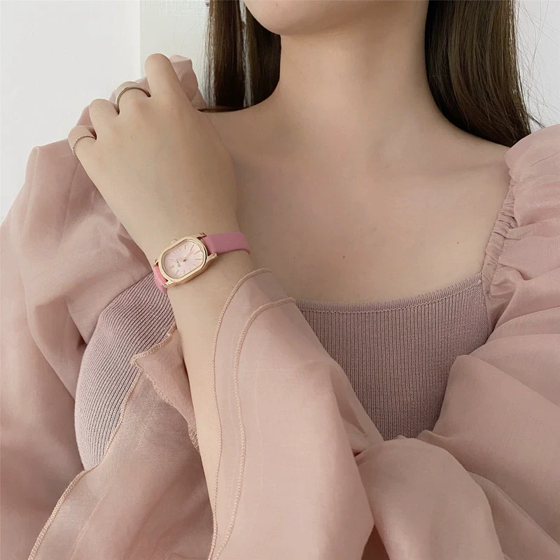 Leisure Style Female Student Watch Alloy Case Ordinary Glass Mirror - Image 8