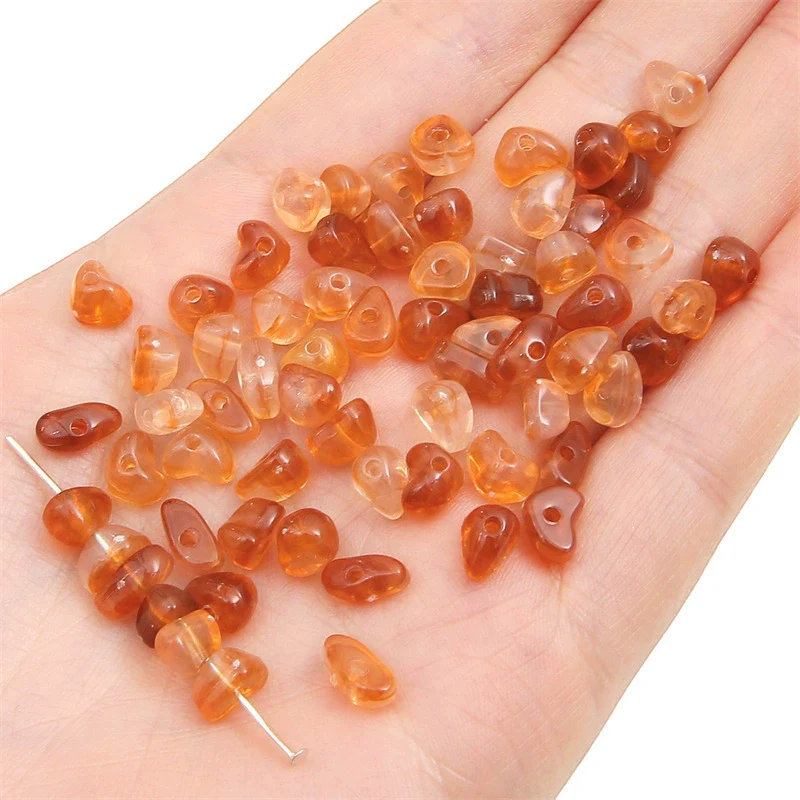 Loose Beads Acrylic And Glass Glaze Imitation Natural Gravel Irregular Diy Handmade - Image 12