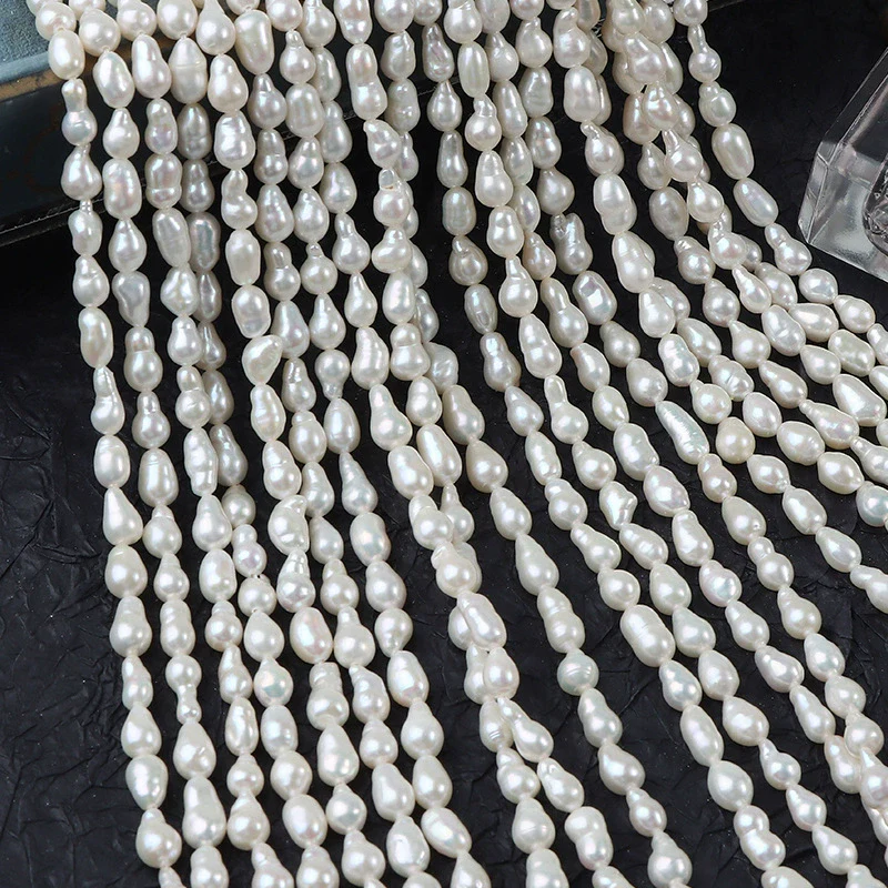 Loose Freshwater Natural Baroque Pearl Beads For Diy - Image 5