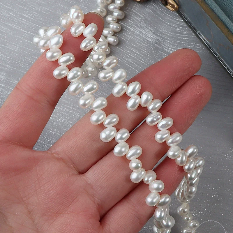 Loose Natural Freshwater Pearl Beads Irregular Style