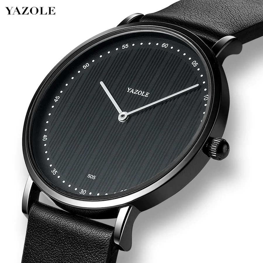 Men's Alloy And Pu Casual Waterproof Quartz Wristwatch With Round Dial