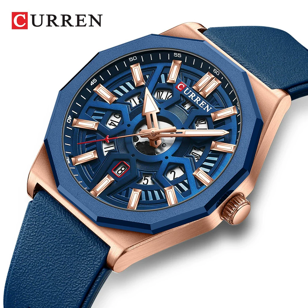 Men's Alloy And Silicone Fashion Casual Quartz Watch With Round Dial And Titanium Metal Clasp - Image 2