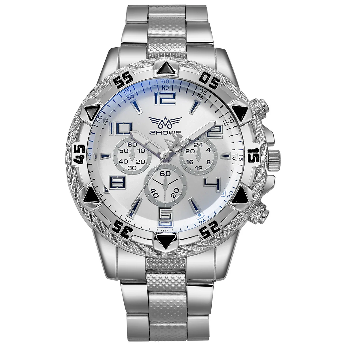 Men's Alloy And Steel Strip Casual Watch With Round Dial - Image 5