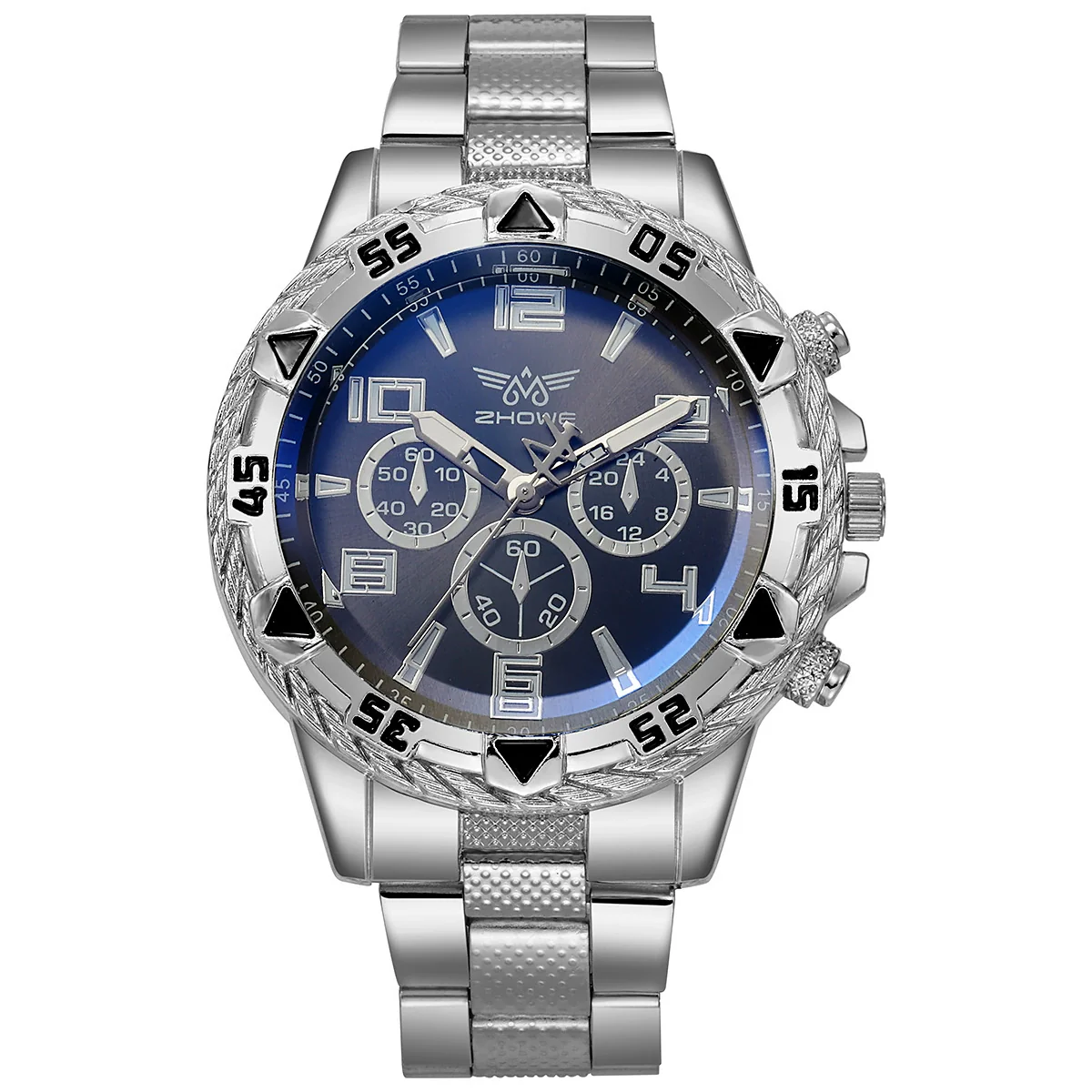 Men's Alloy And Steel Strip Casual Watch With Round Dial - Image 7