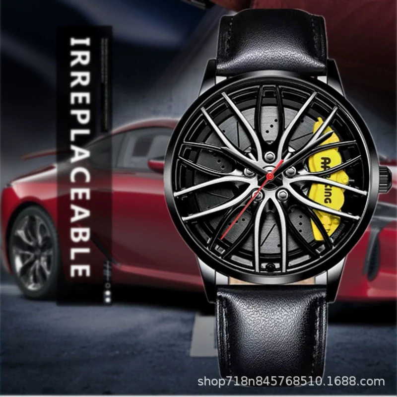 Men's Alloy Case Mineral Reinforced Glass Mirror Waterproof Fashion Round Dial Nonmechanical Watch With Steel Strap And Stainless Steel Buckle - Image 20