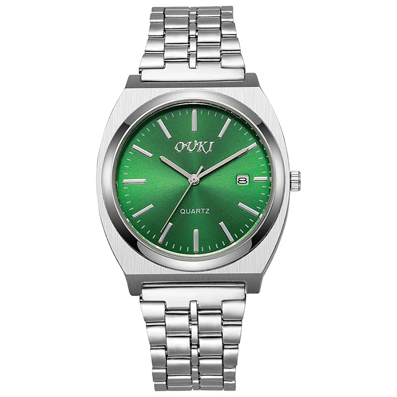 Men's Alloy Case Stainless Steel Strap Round Dial Fashion Quartz Watch - Image 18