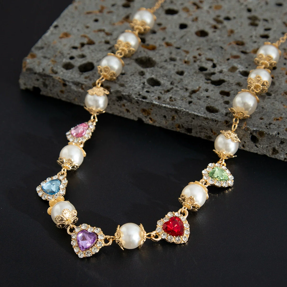 Men's Alloy Geometric Handmade Jewelry Necklace - Image 4