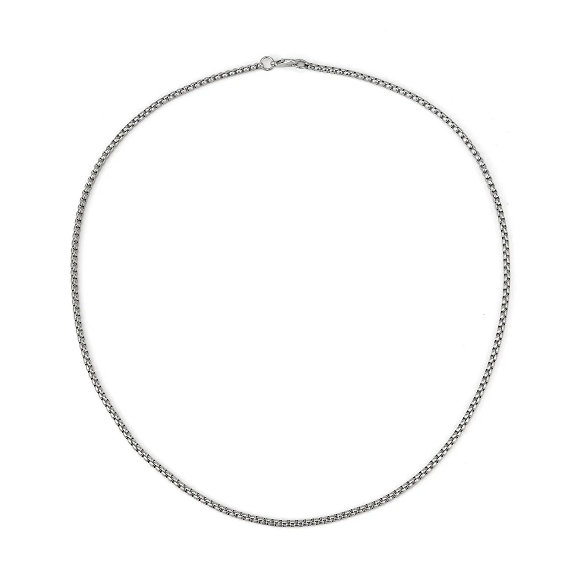 Men's Alloy Geometric Regular Chain Handmade Necklace - Image 5