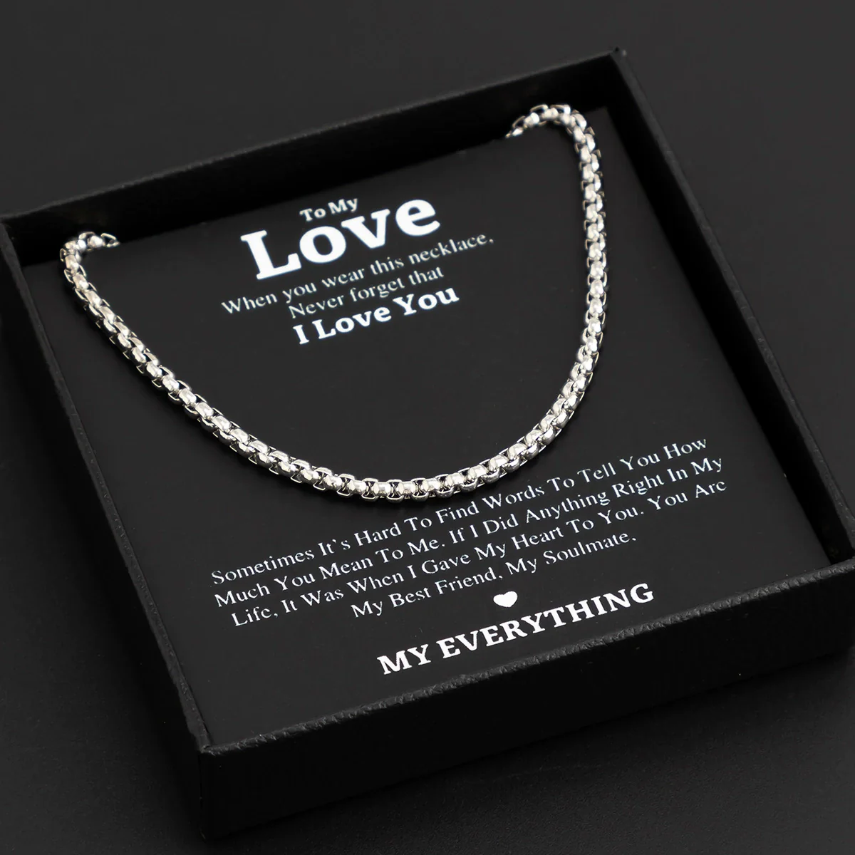 Men's Alloy Geometric Regular Chain Handmade Necklace - Image 6